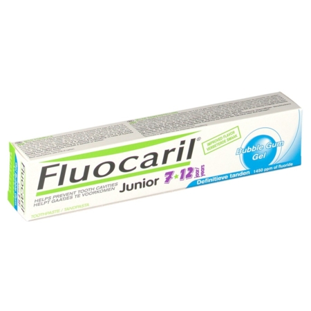 Fluocaril junior gel dentif 7/12ans bubble, 50 ml