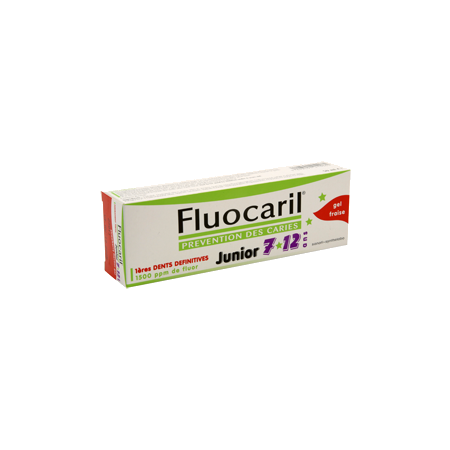 Fluocaril junior gel dentifrice 7/12ans frais 50ml