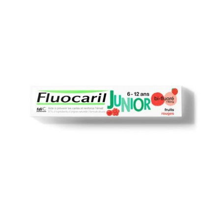 Fluocaril Junior Gel Fruits rouges, 75ml