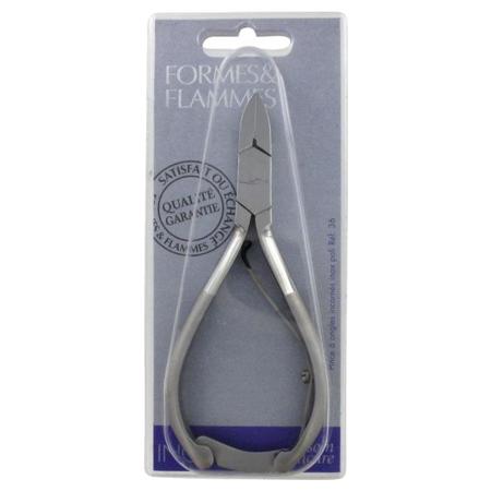 Forme flamme pince ongles incarnes 13 cm ref36