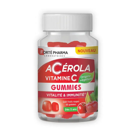 Forte Pharma Acérola Vitamine C, 60 Gummies