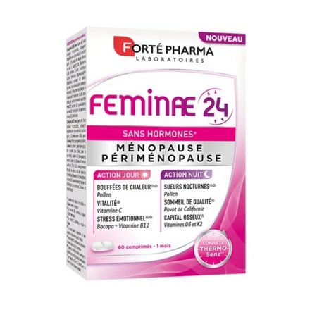 Forté Pharma Feminae 24 Ménopause & Périménopause, 60 Comprimés