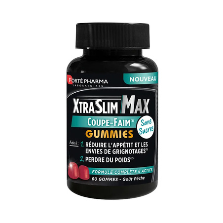 Forté Pharma XtraSlim Max Coupe-Faim, 60 Gummies