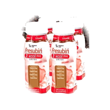 Fresubin 2kcal drink fibres cappuccino, 4 x 200 ml