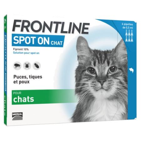 Frontline chat spot on - 6 pipettes
