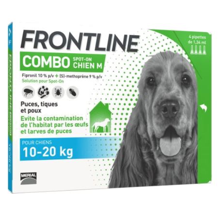 Frontline combo chien m 10-20kg bt6