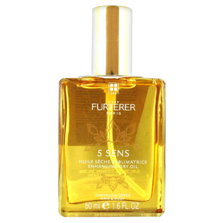 René Furterer 5 sens Huile sèche sublimatrice cheveux et corps, 50ml