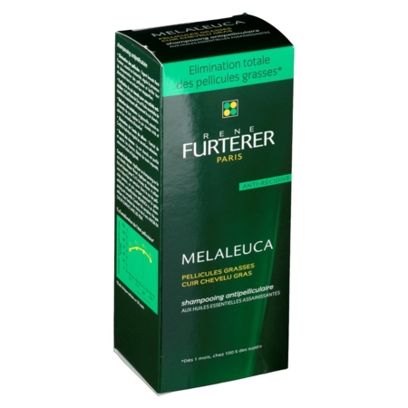 René furterer melaleuca - shampooing antipelliculaire pour pellicules grasses - 150 ml