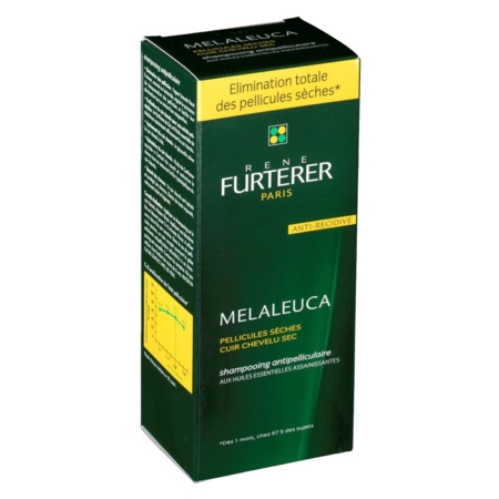 René furterer melaleuca shampooing antipelliculaire pour pellicules seches - 150ml