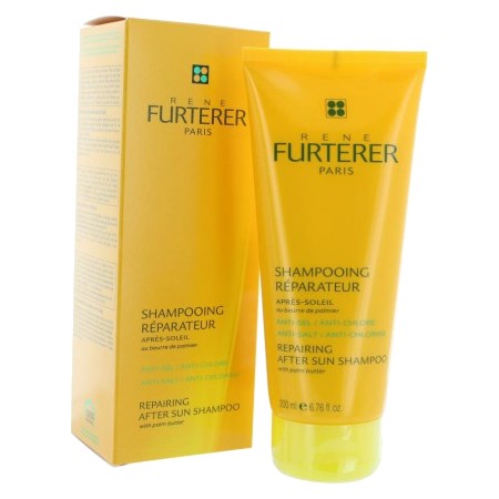 René furterer soins solaires - shampooing réparateur après soleil au beurre de palmier - 200ml