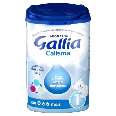 Lait bébé en poudre 1er âge 0-6 mois Calisma GALLIA