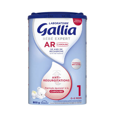 Gallia Bébé Expert AR 1 Lait 0-6 Mois, 800 g