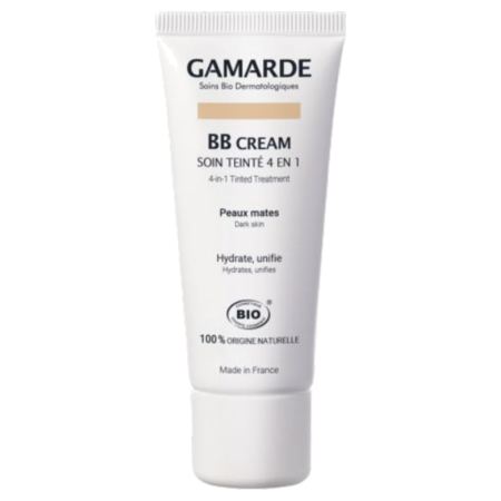 Gamarde creme teintee bio peau mate, 40 g de crème dermique