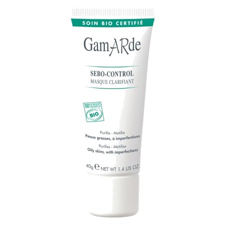 Gamarde masque clarifiant, 40 g de crème dermique