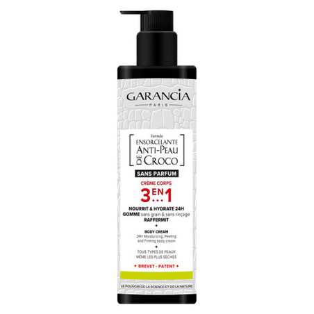 Garancia Ensorcelante Formule Anti-Peau de Croco 3en1 Sans Parfum, 400 ml