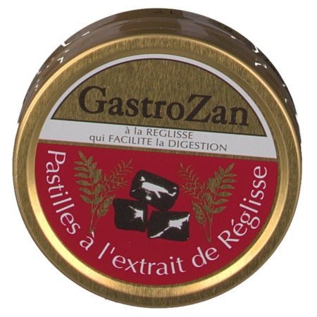 Gastrozan reglisse nature pastille, 40 g