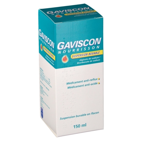 Gaviscon nourrissons, flacon de 150 ml de suspension buvable