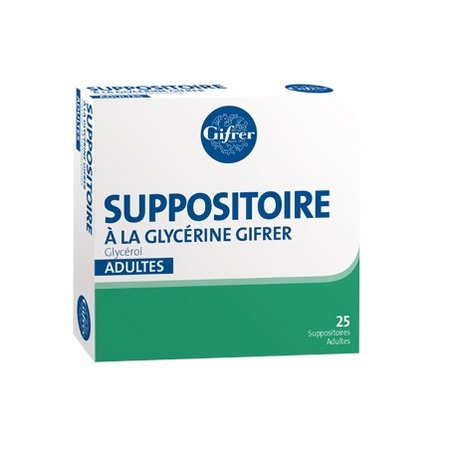 Gifrer 10 Suppositoires à la glycérine adulte