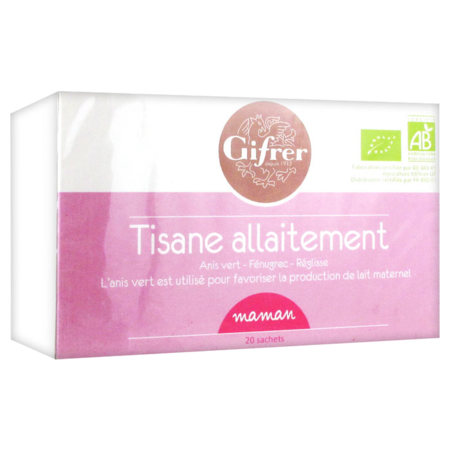 Gifrer tisane allaitement sachet 20