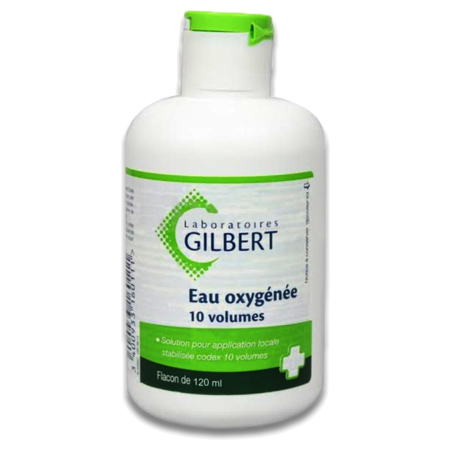 GILBERT eau oxygénée peroxyde d'hydrogène 10 vol. 120 ml