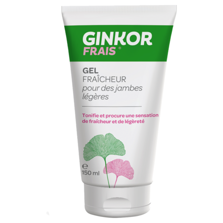 Ginkor gel frais jambes lourdes, 150 ml de gel dermique