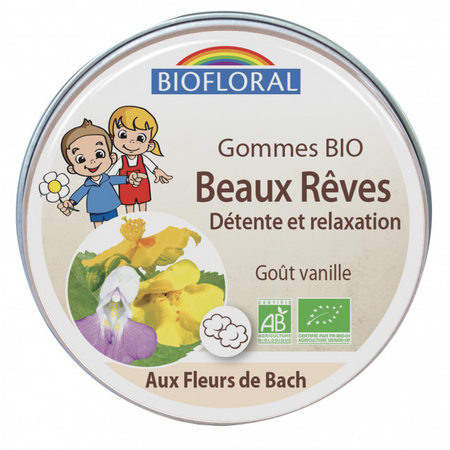 Gommes enfants beaux rêves gommes bio