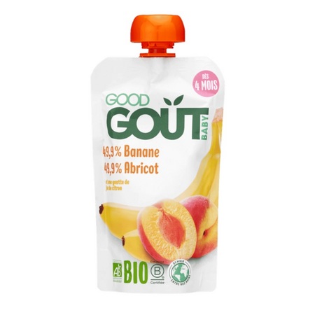 Good Goût Banane Abricot, 200 g