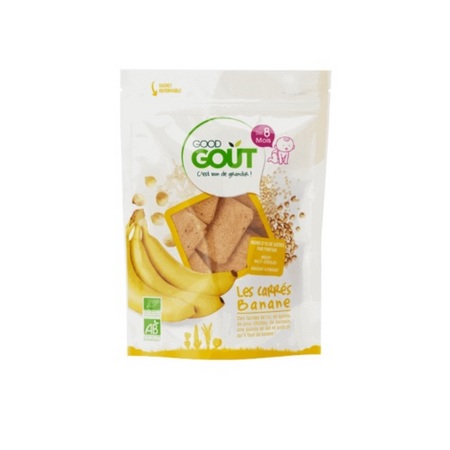 Good Goût Carrés banane, 50g