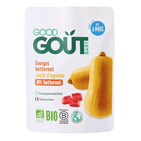 Good Goût Courges butternut Sauté d'agneau, 190 g