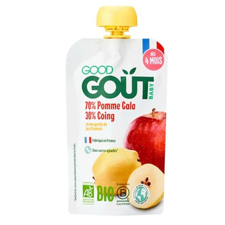 Good Goût Gourde Pomme Coing, 120 g