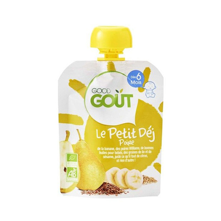 Good Goût Le Petit Dej Poire, Gourde de 70g