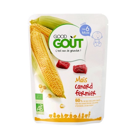 Good Goût Maïs canard fermier, 190 g