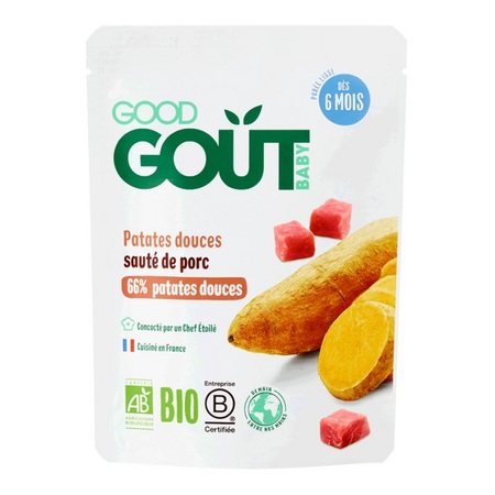 Good Goût Patates douces sauté de porc, 190 g