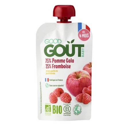 Good Goût Pomme Framboise, 120 g