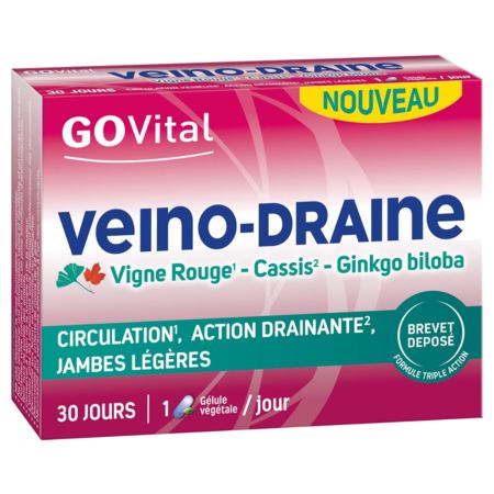 GoVital Veino-Draine 30 Gélules