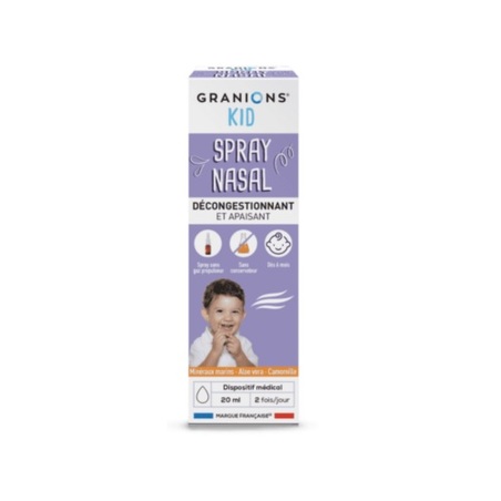 Granions Kid Spray nasal, 20 ml