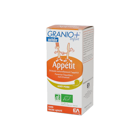 Granio+ enfant appetit sirop, 125 ml