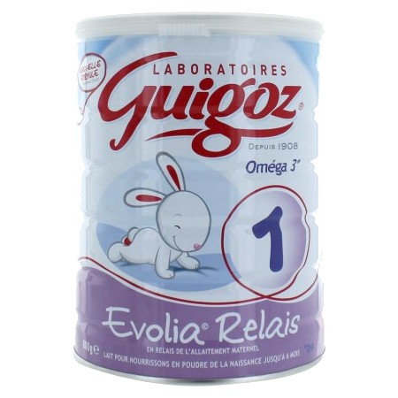 Guigoz evolia relais lait 1er age  - 800g