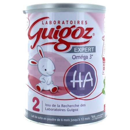 Guigoz lait expert ha2  de 6 à 12 mois - 800g