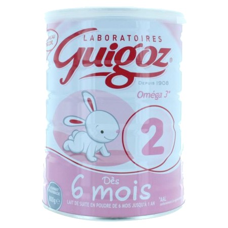 GUIGOZ Evolia Relais Lait en poudre 2ème Age - 800 g - De 6 à 12