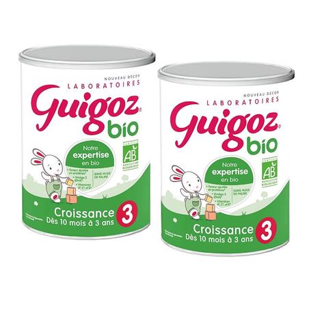 Guigoz Bio Croissance 3 Bi-Pack