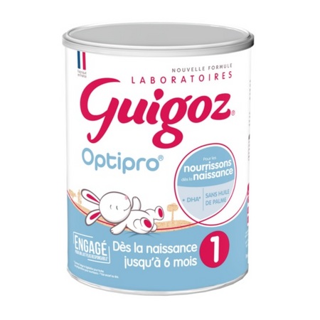 Guigoz Lait 1er âge Optipro Naissance, 800 g