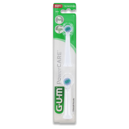 GUM Powercare 2 Têtes de Brosse 4210