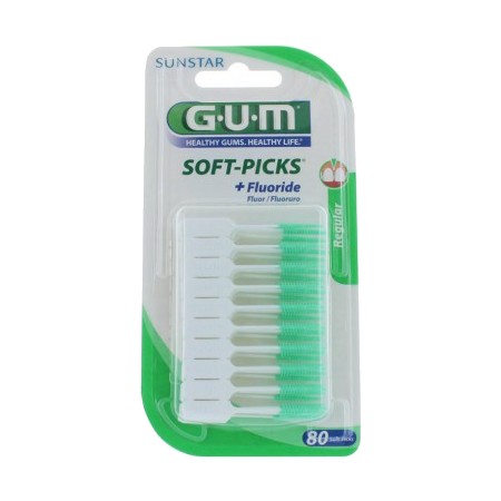 Gum soft picks batonnet interdentaire caout flu 80
