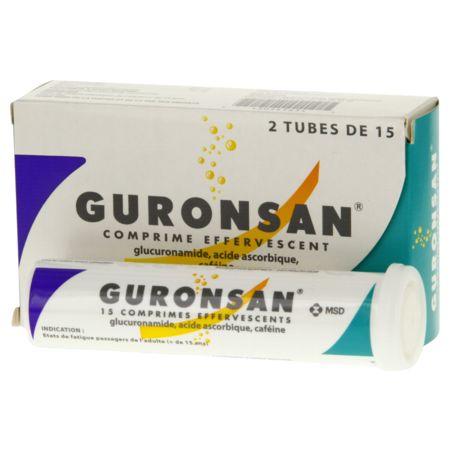 GURONSAN 2 tubes de 15 comprimés effervescents - Pharma