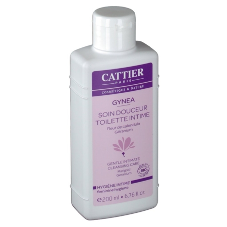 Cattier gynea soin douceur toilette intime bio - 200ml