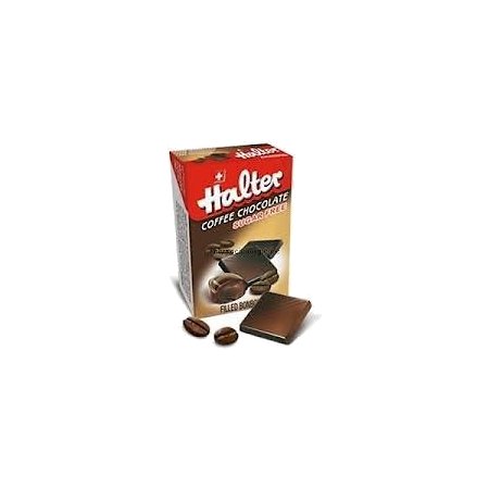 Halter bonbon sans sucre cafe fourre choco, 36 g