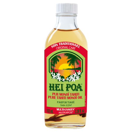 Hei poa pur monoï de tahiti tiaré, 100 ml