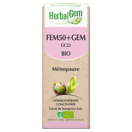 HerbalGem Bio Fem50+GEM Ménopause, 30 ml