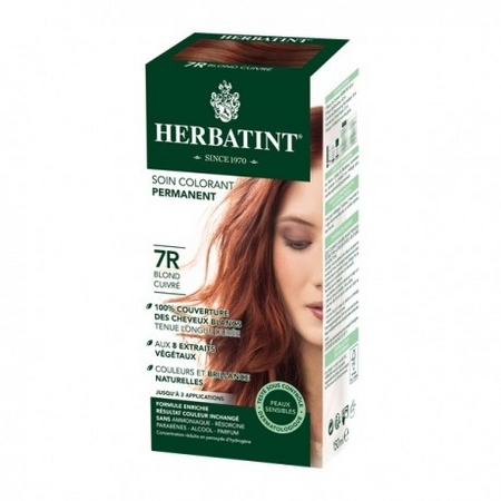 Herbatint Soin Colorant Permanent 7R Blond Cuivré, 150 ml